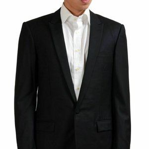 Gianni Versace Couture Wool Black Men's Blazer